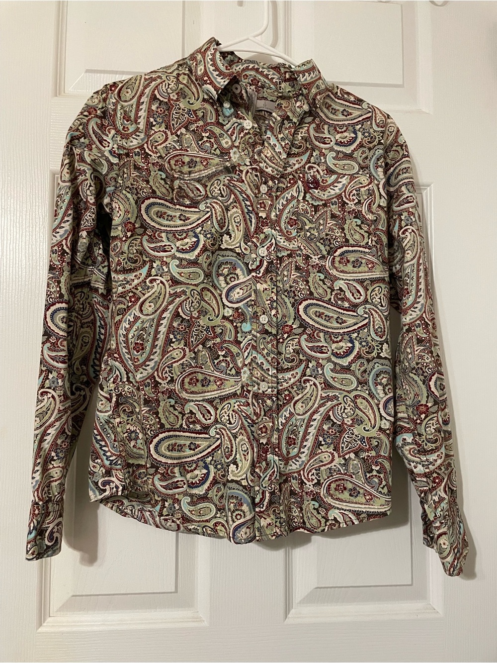 Cinch Paisley Button-Down Shirt